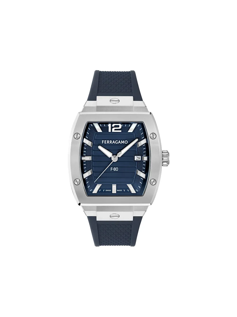 Ferragamo F-80 42mm | Silver | Image 1