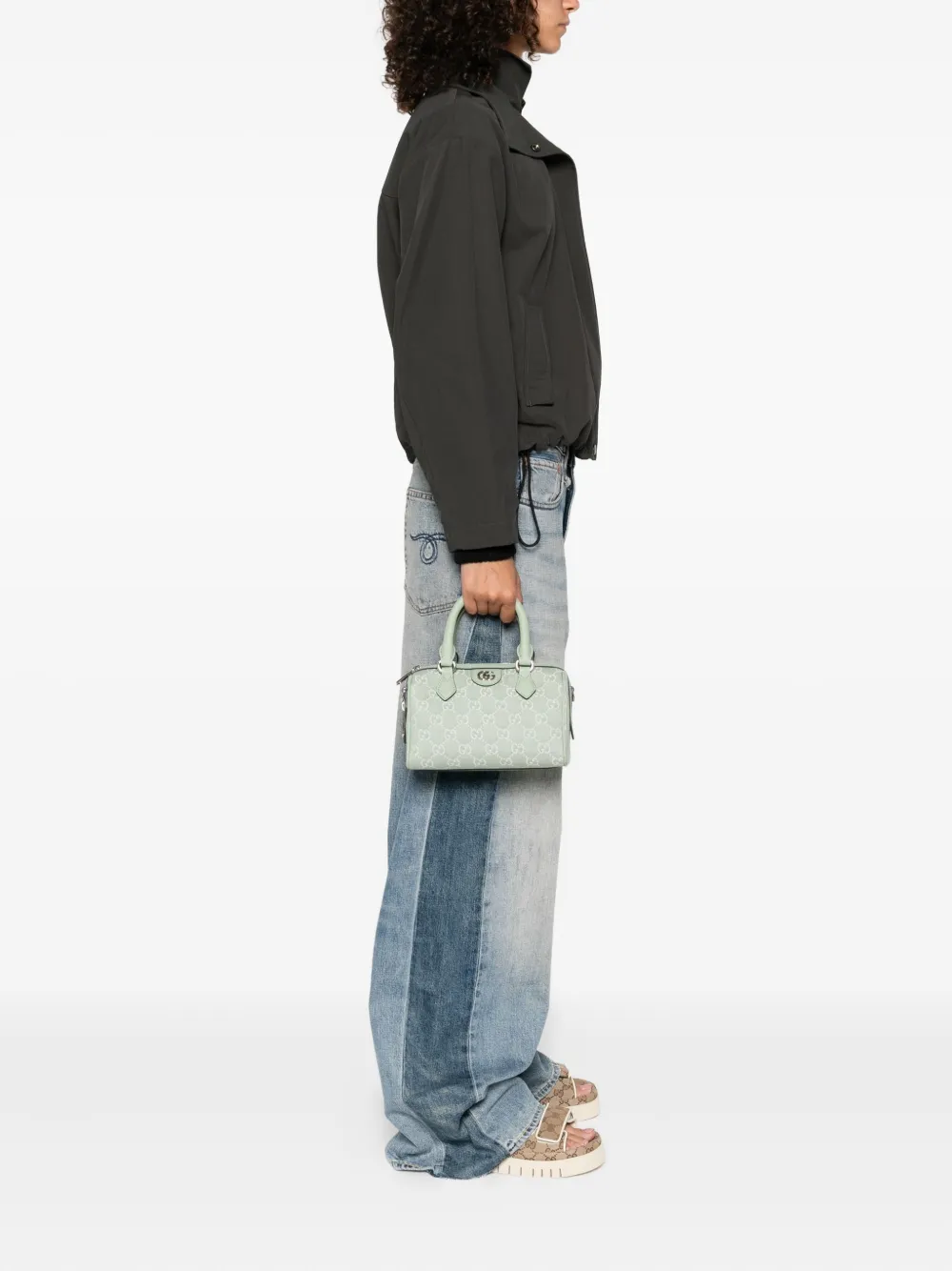 Gucci mini Ophidia tote bag Groen