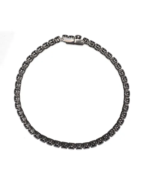 Swarovski Matrix tennis ruthenium bracelet