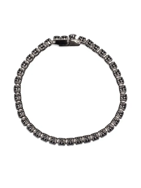 Swarovski Matrix tennis ruthenium bracelet