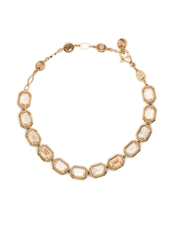 Swarovski Tennis Millenia ブレスレット | ゴールドトーン | FARFETCH JP