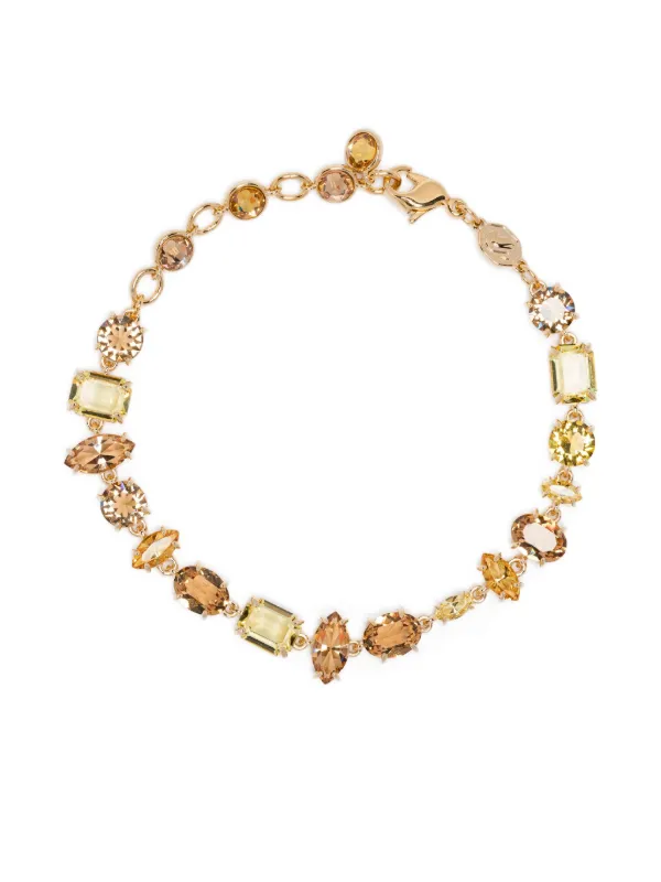 Swarovski gema ブレスレット(最終値下げ) Gema ブレスレット, ミックスカット, ブルー, ロジウム・プレー