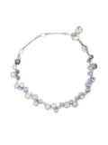 Swarovski Constella mixed-cut crystal bracelet - Silver