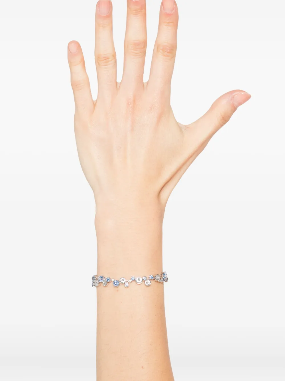 Swarovski Constella Mixed-cut Crystal Bracelet In Metallic
