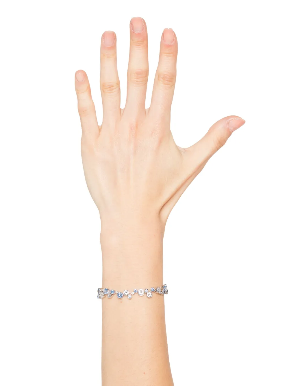 Swarovski Constella mixed-cut crystal bracelet - Zilver