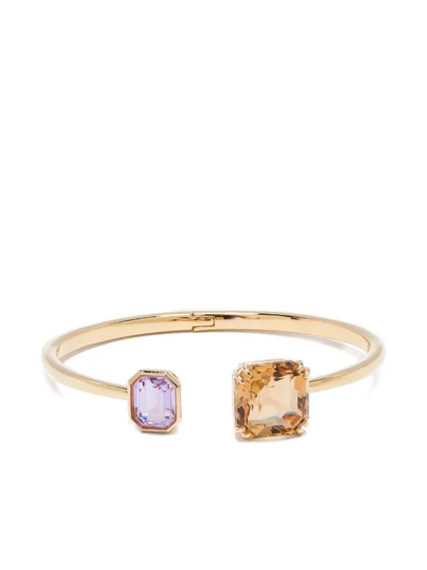 Swarovski Millenia オクタゴンカット ブレスレット | ゴールドトーン