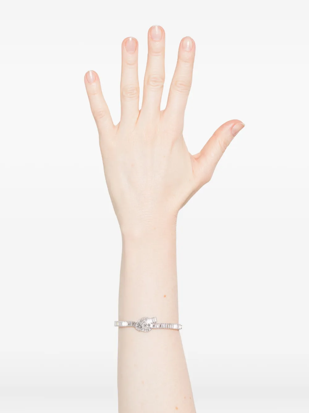Swarovski Matrix bangle bracelet - Zilver