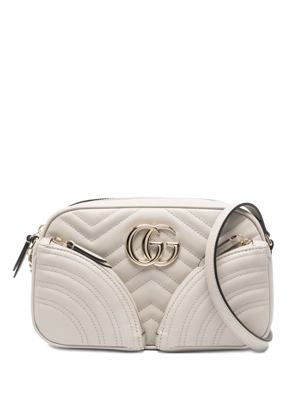 Gucci GG Marmont crossbody bag Grijs