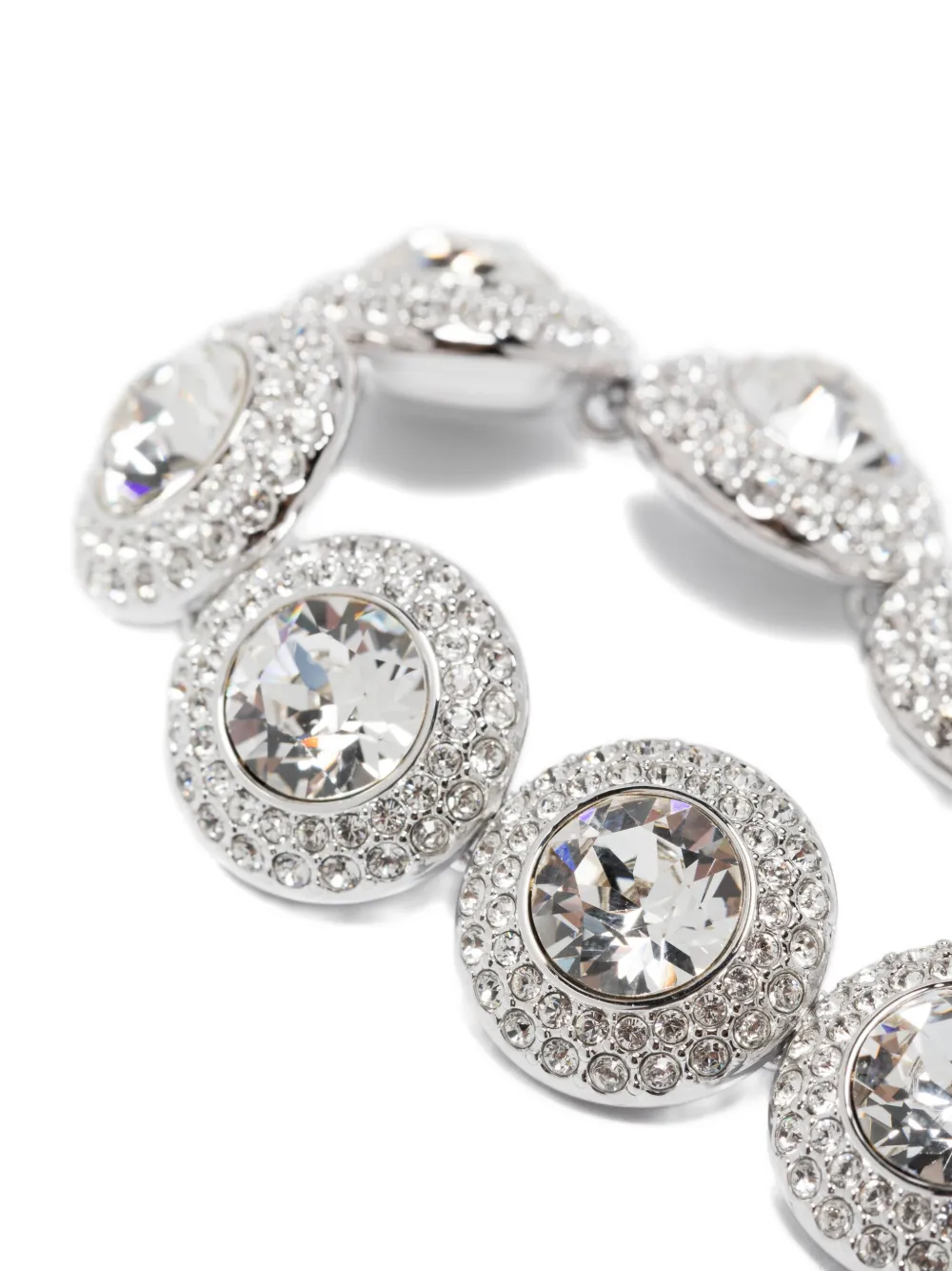 Swarovski Una Angelic Crystal-embellished Bracelet In Silver