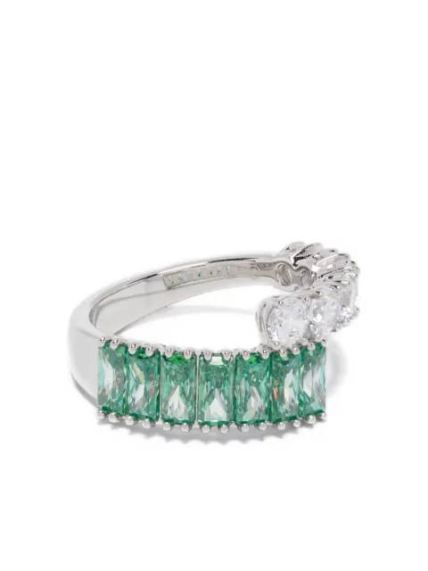 Swarovski anillo Matrix con cortes mixtos