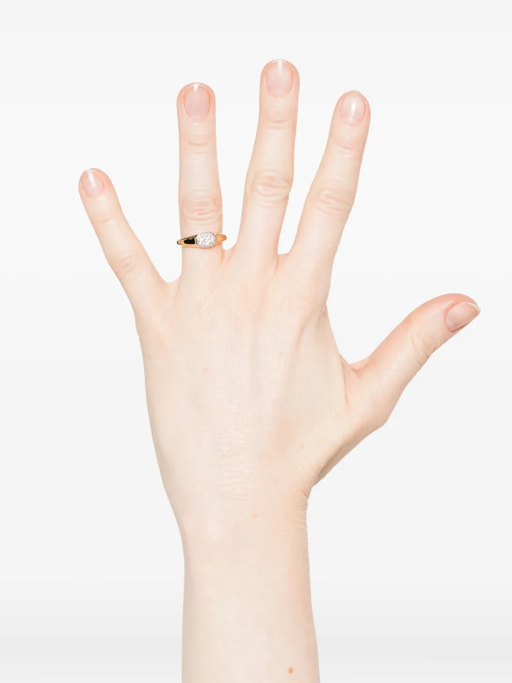 Swarovski Dextera mixed-cut crystals ring - Goud