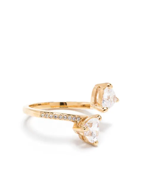 Swarovski Mesmera heart-shaped crystal ring