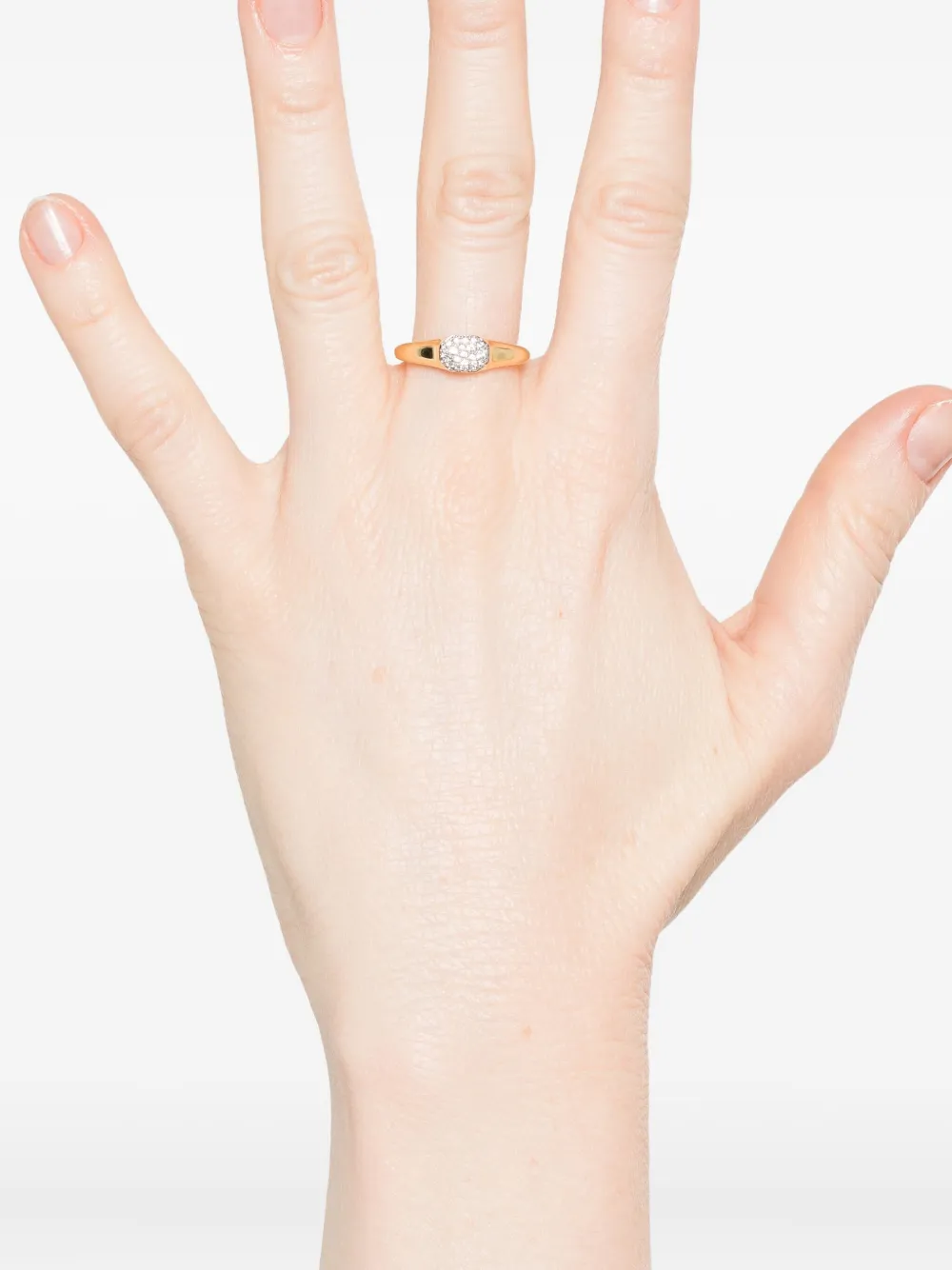 Swarovski Dextera pave-setting ring - Goud