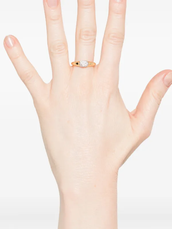 Swarovski Dextera リング ゴールドトーン Swarovski Dextera リング | ゴールドトーン | FARFETCH JP