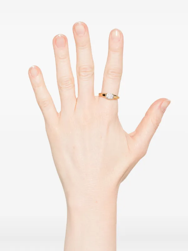 SWAROVSKI Dexteraリング ゴールドトーン58 Swarovski DEXTERA - Ring