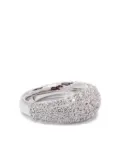 Swarovski Sublima domed ring - Silver