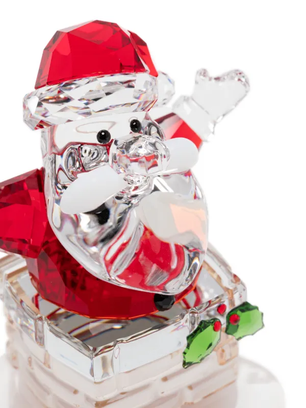サンタクロース Swarovski クリスタルフィギュア #5003052 CLAUS SANTA Crystal Color Figurine Christmas Swarovski その他