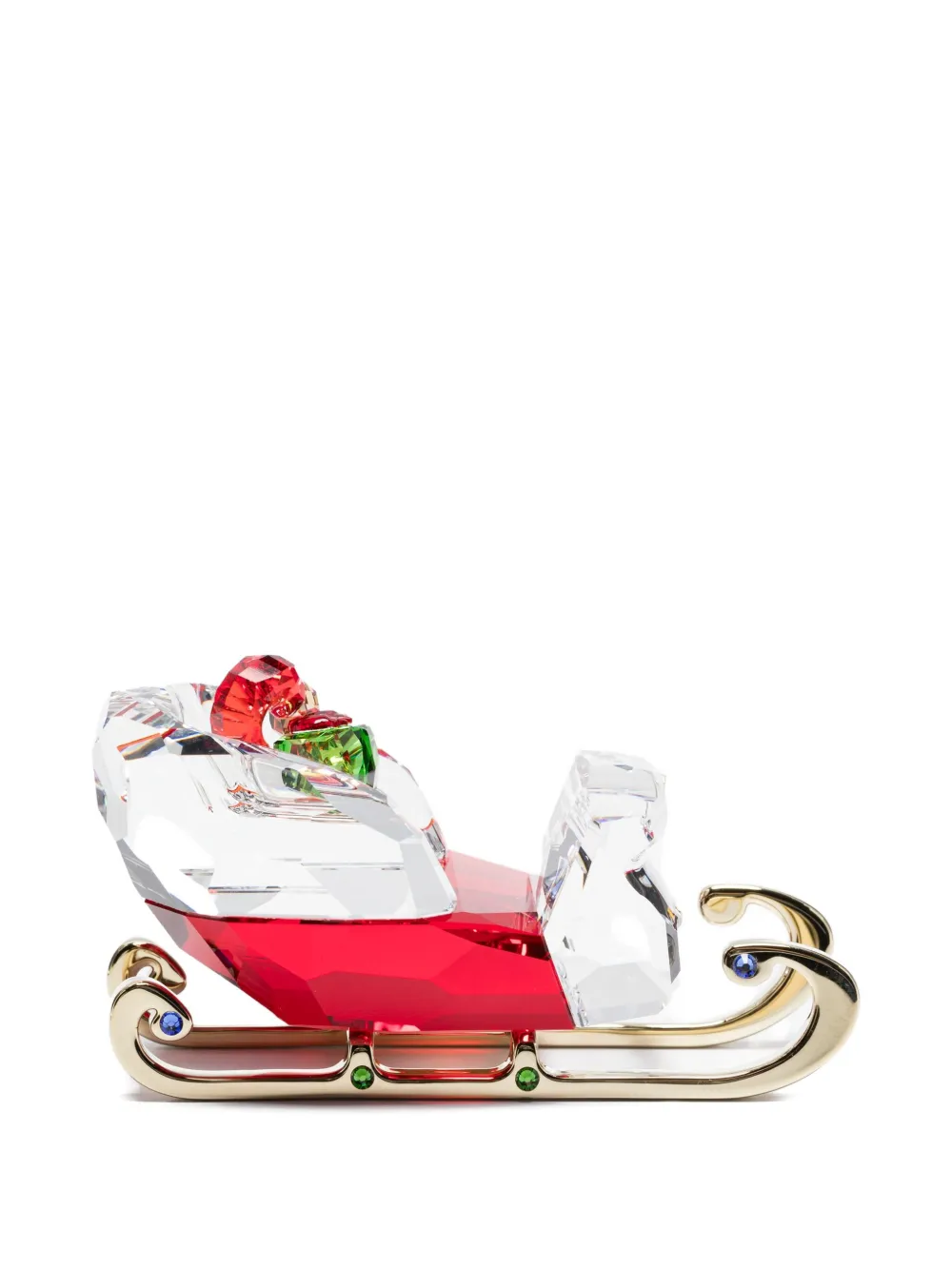 Swarovski Holiday Cheers Sleigh Figurine In White