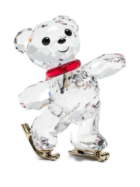 Swarovski Kris Bear 130th Anniversary crystal ice-skate bear figurine