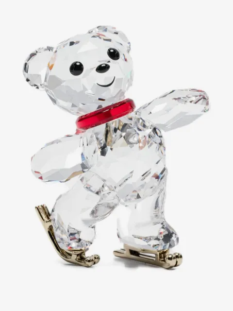 Swarovski Kris Bear 130th Anniversary crystal ice-skate bear figurine