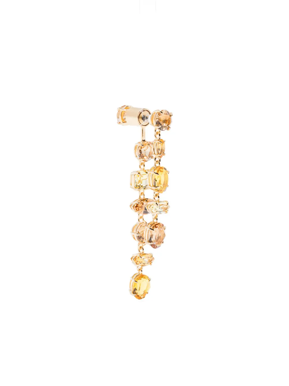 Swarovski Gema ドロップピアス - ゴールドトーン Swarovski Gema ドロップピアス - ゴールドトーン