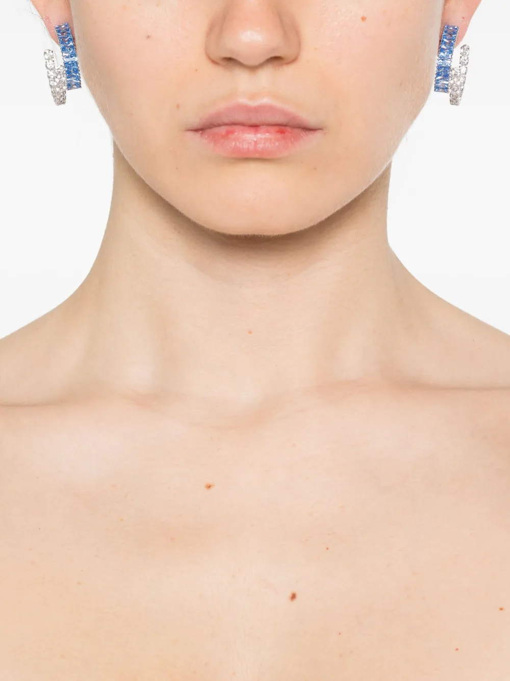 Swarovski Matrix hoop earrings | Image 2