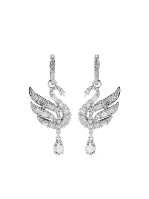 Swarovski x Ariana Grande フープピアス | シルバートーン | FARFETCH JP
