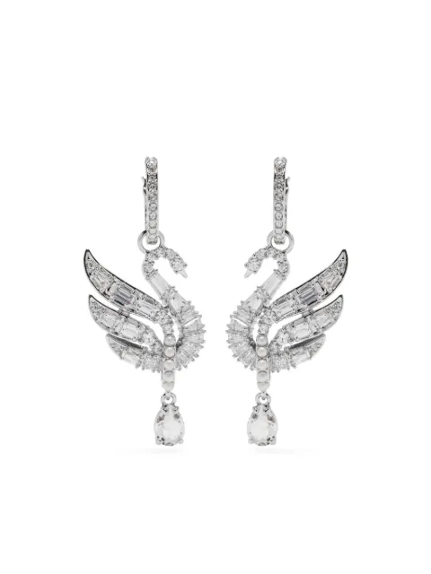 Swarovski Swan crystal earrings
