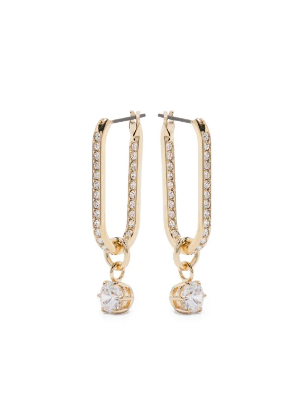 Swarovski Constella ドロップピアス | ゴールドトーン | FARFETCH JP