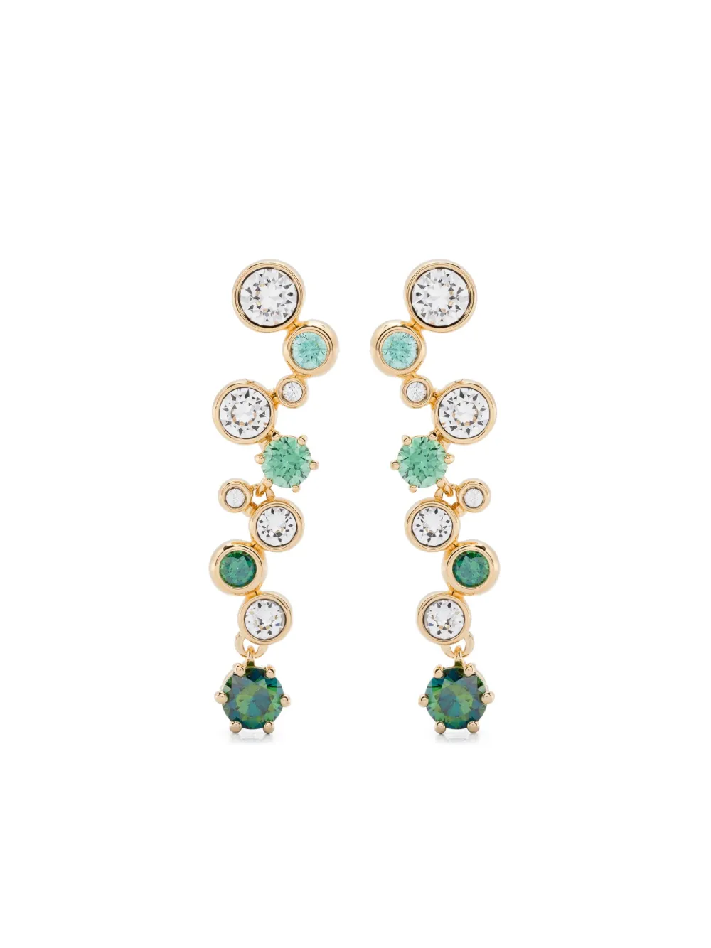 Swarovski Constella ドロップピアス - ゴールドトーン Swarovski Constella ドロップピアス - ゴールドトーン