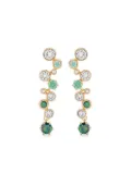 Swarovski Constella drop earrings - Gold