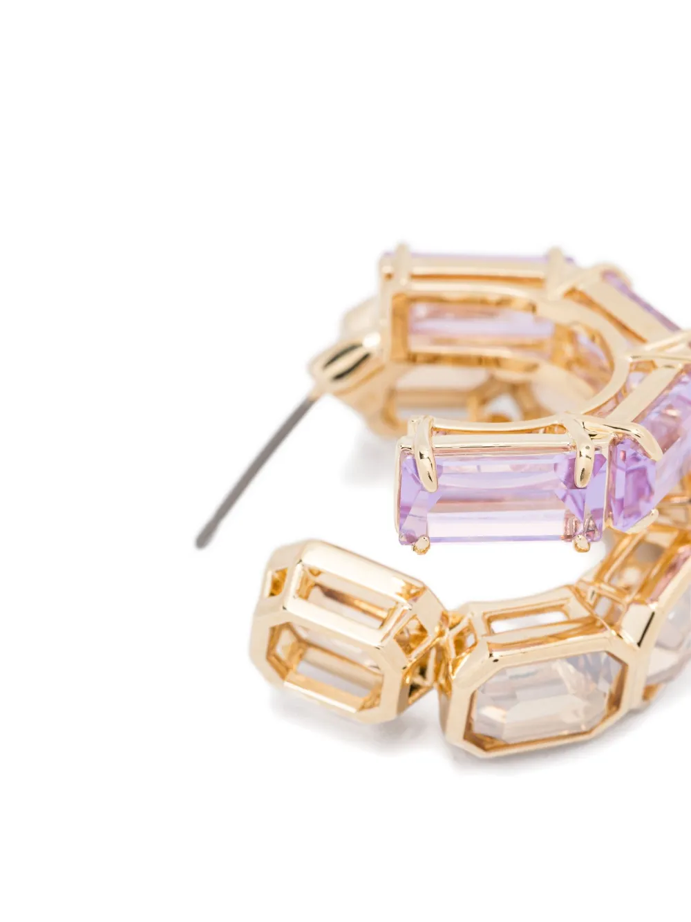  Swarovski Millenia Hoop Earrings - Gold 