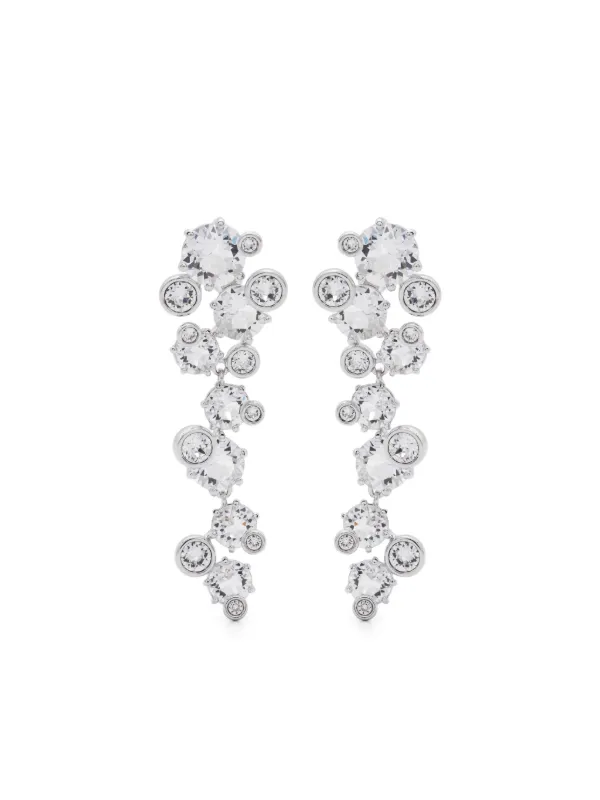 Swarovski Constella ドロップピアス | シルバートーン | FARFETCH JP