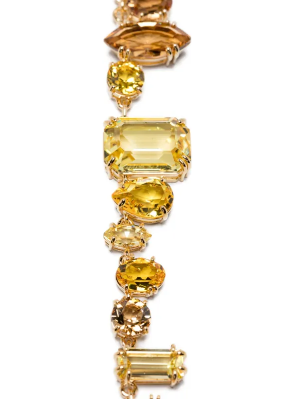 Swarovski クリスタル ネックレス | ゴールドトーン | FARFETCH JP