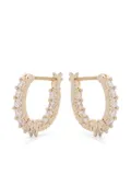 Swarovski Matrix Vittore hoop earrings - Gold