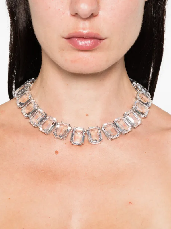 Swarovski Millenia ネックレス | シルバートーン | FARFETCH JP