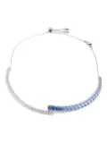 Swarovski Matrix choker necklace - Silver