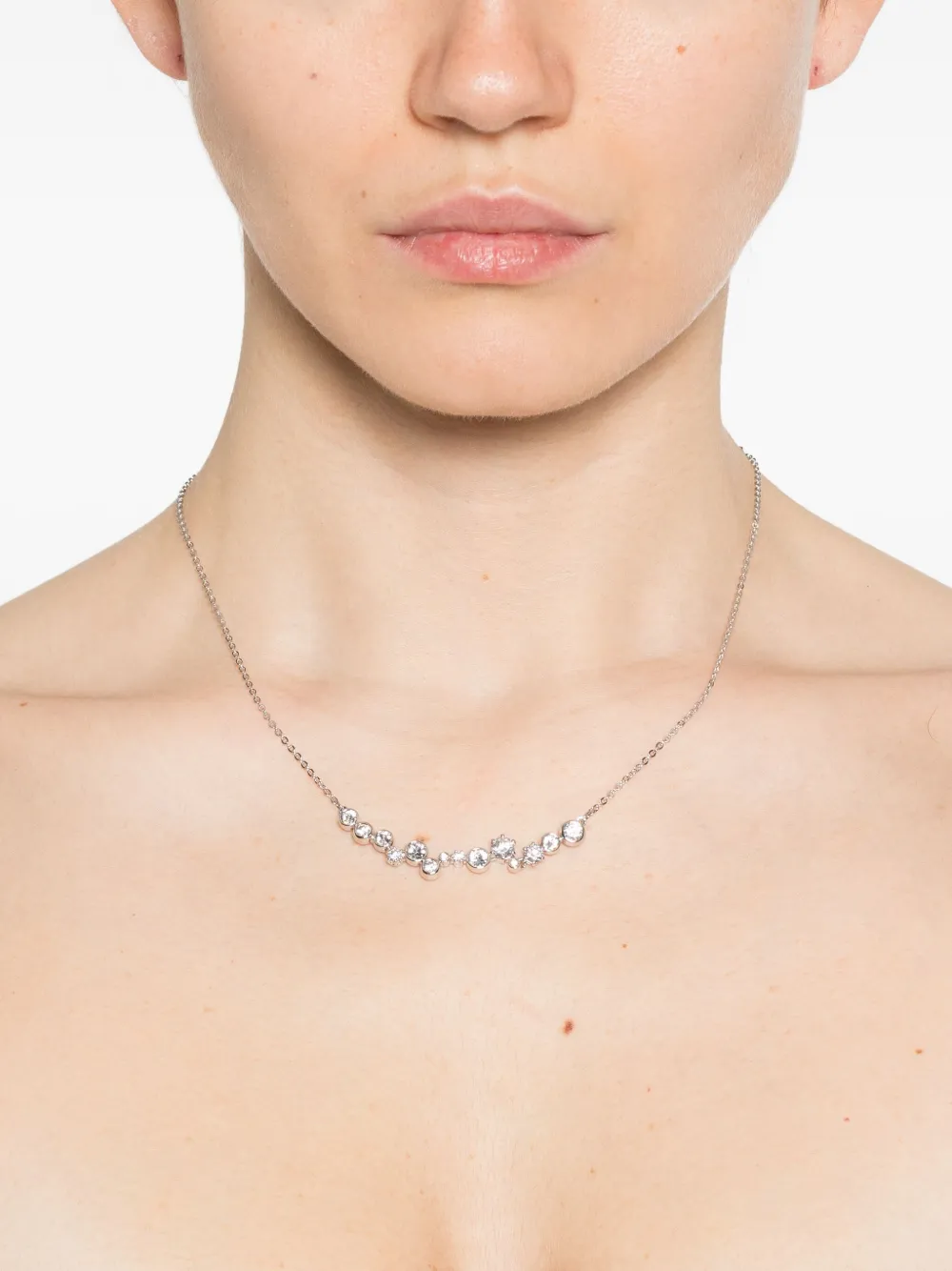 Swarovski Constella halsketting - Zilver