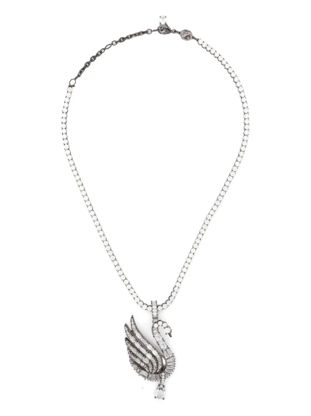 Swarovski Iconic Swan pendant necklace | Silver | Image 1