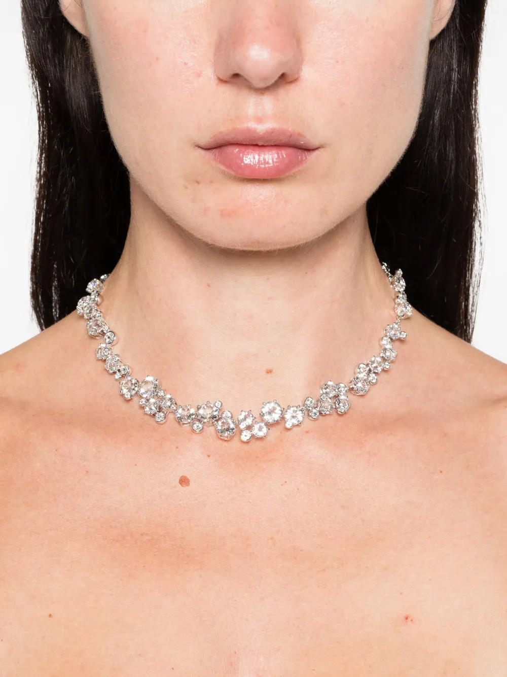 Swarovski Constella halsketting - Zilver