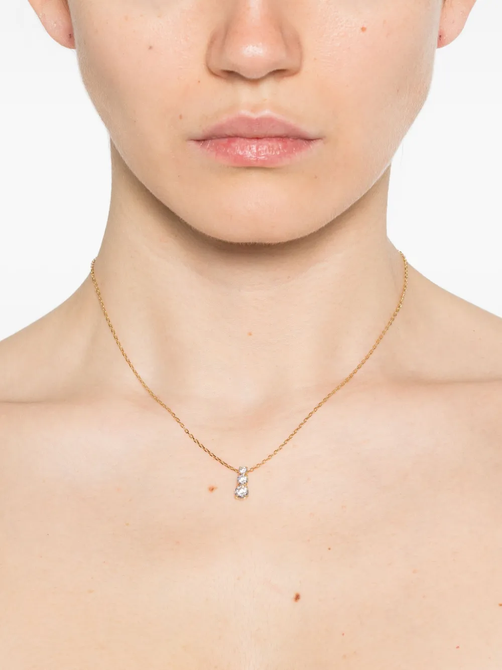 Swarovski Stilla Attract halsketting met hanger - Goud