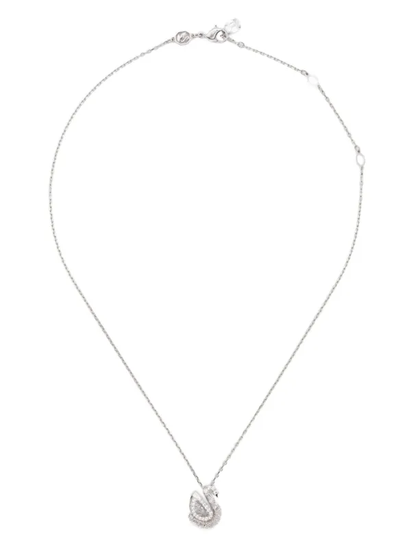 Swarovski Swan ペンダント ネックレス | シルバートーン | FARFETCH JP