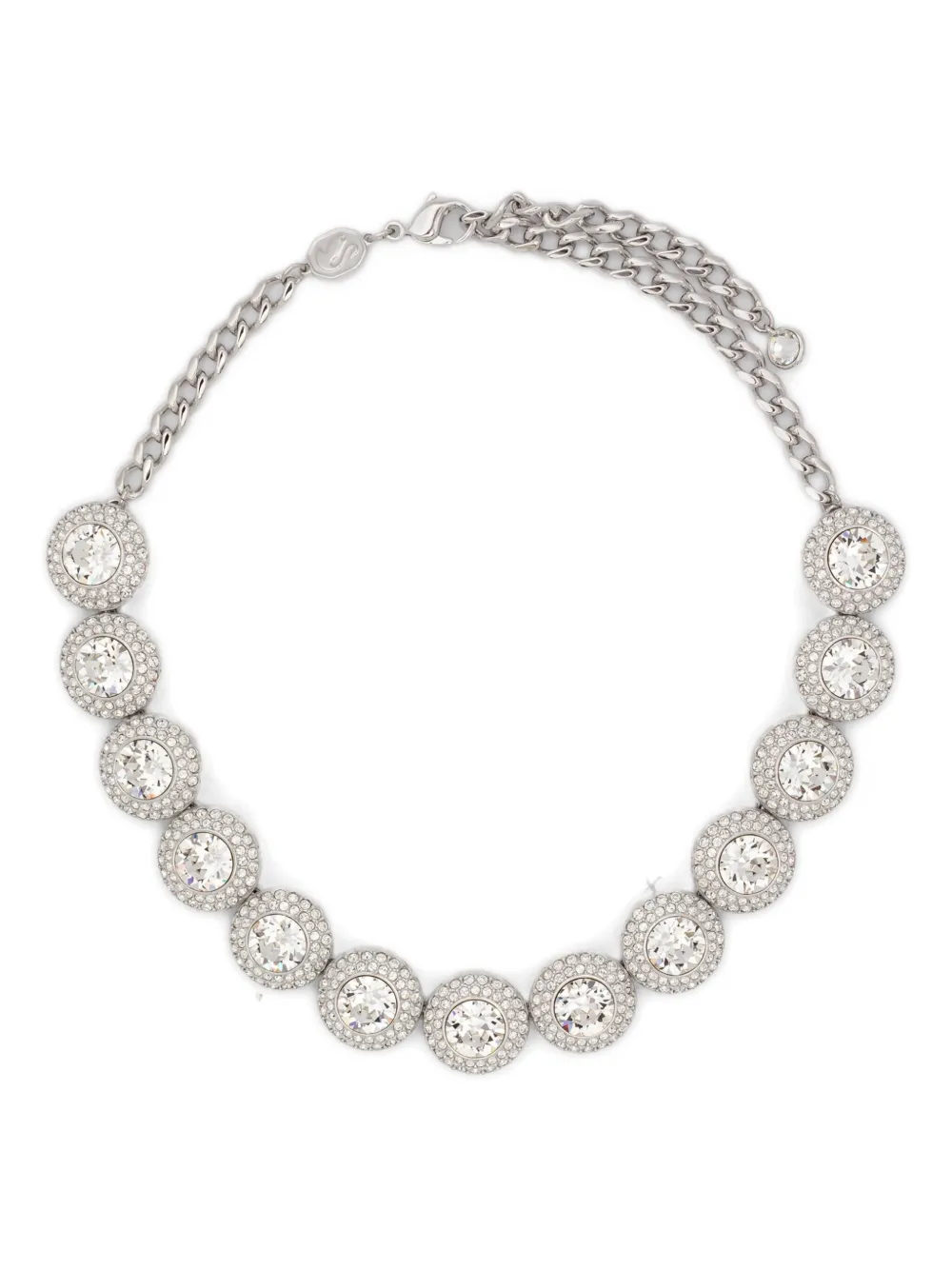 Swarovski Una Choker In Metallic