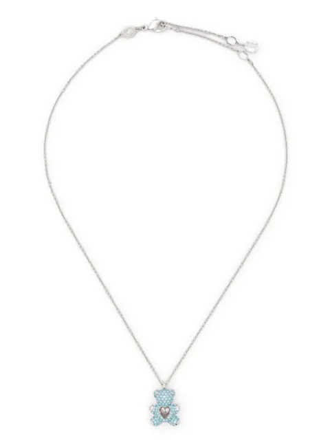 Swarovski teddy heart necklace