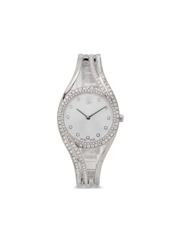 Swarovski Silver Crystal Baguette watch Swarovski Baguette Women main image 4