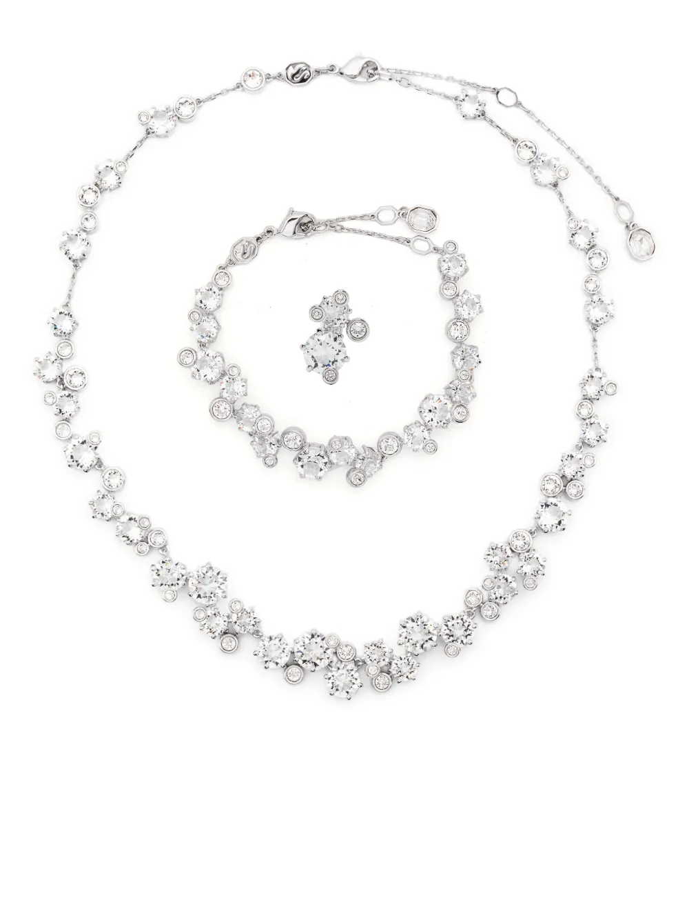 Constella mixed-cut crystal necklace