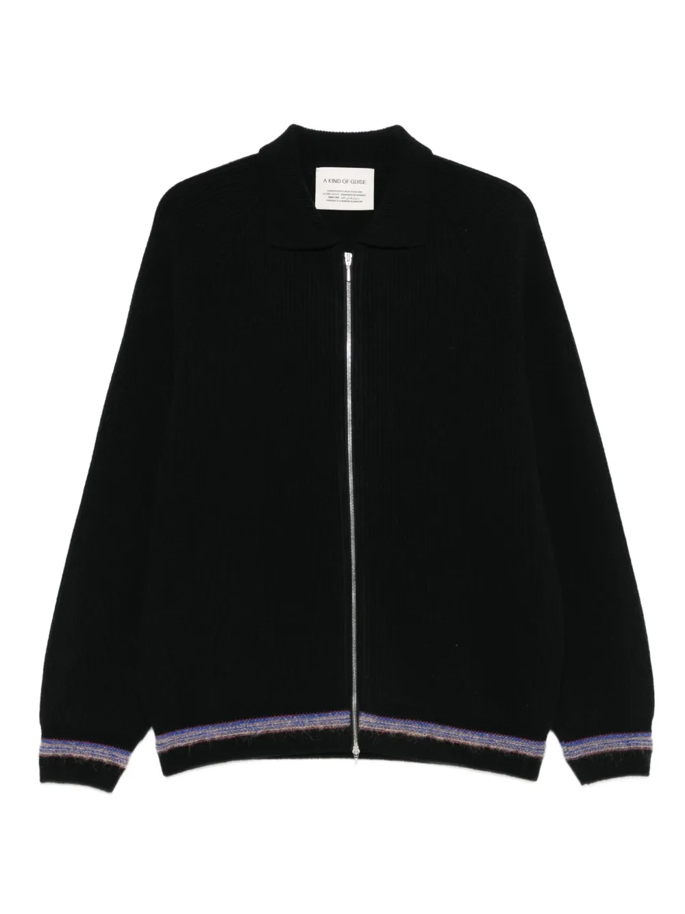 A Kind of Guise chamarra bomber Zaya con cierre | negro | Image 1