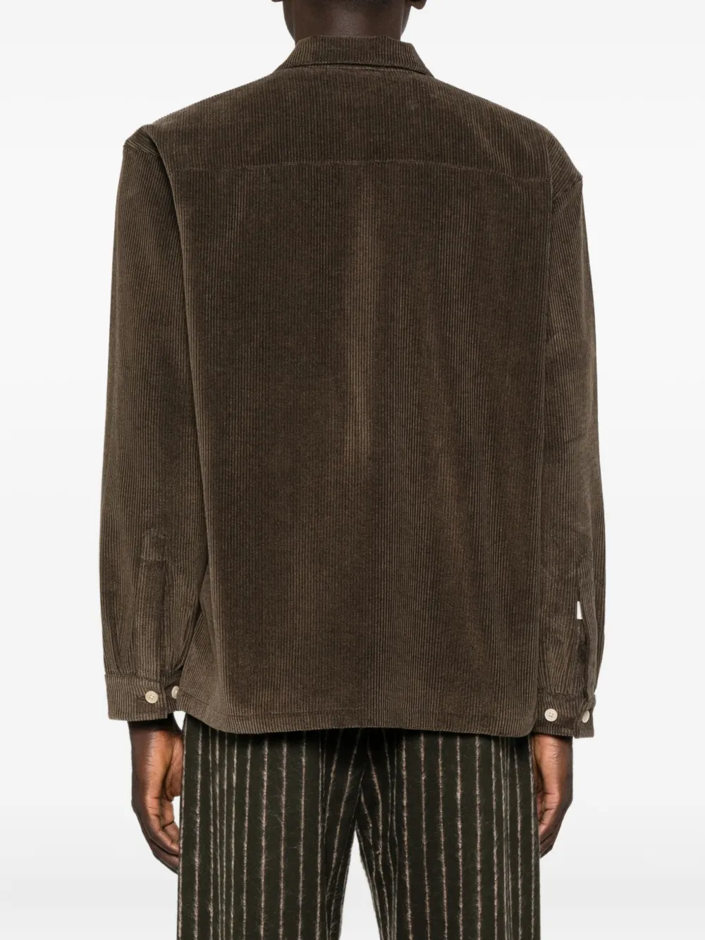 A Kind Of Guise Sayan Shirt Jacket In Brown