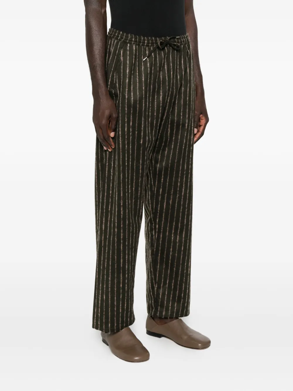A Kind Of Guise Striped Trousers In Multi