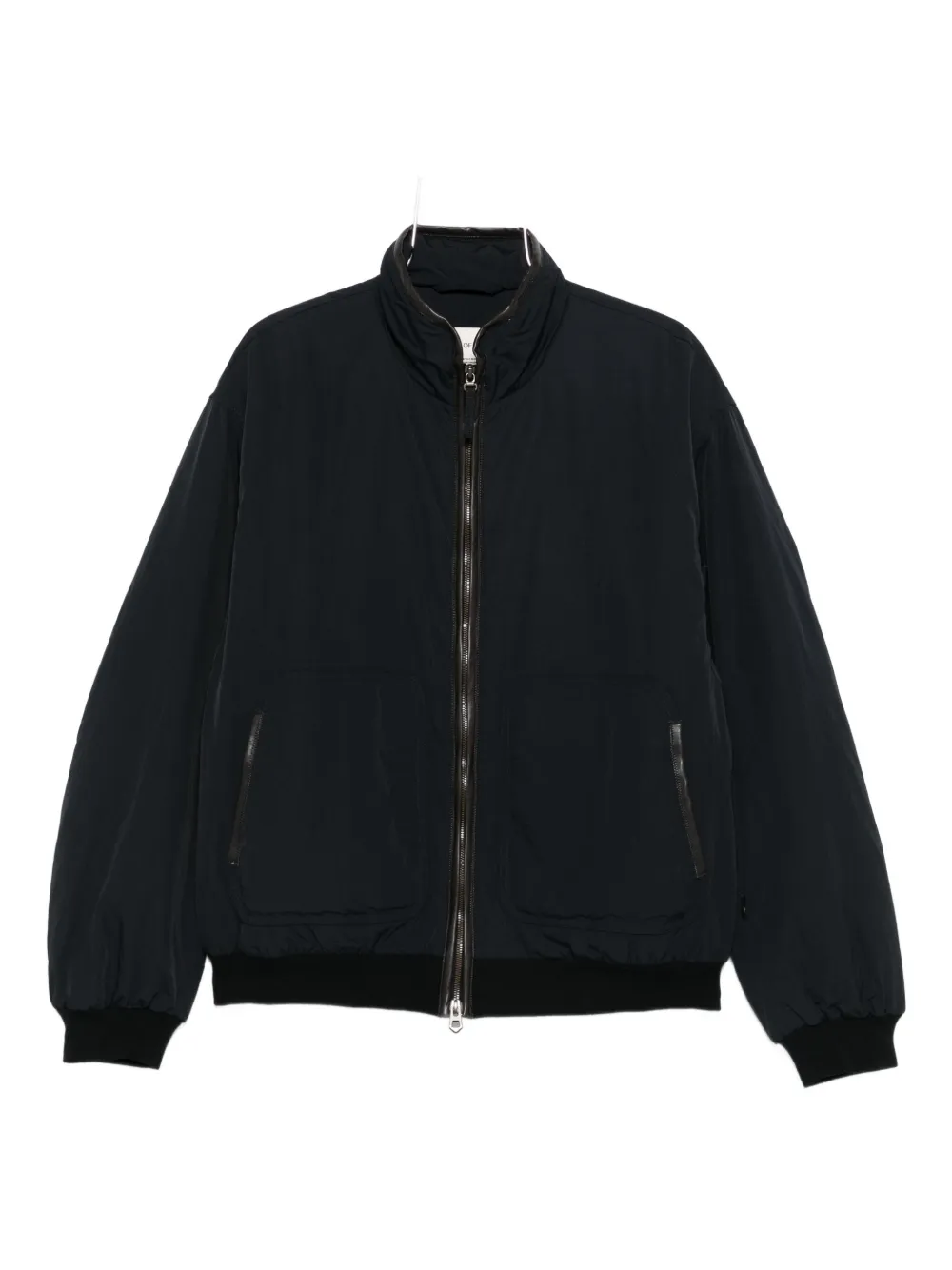 A Kind Of Guise Zip-up Bomber Jacket In Black